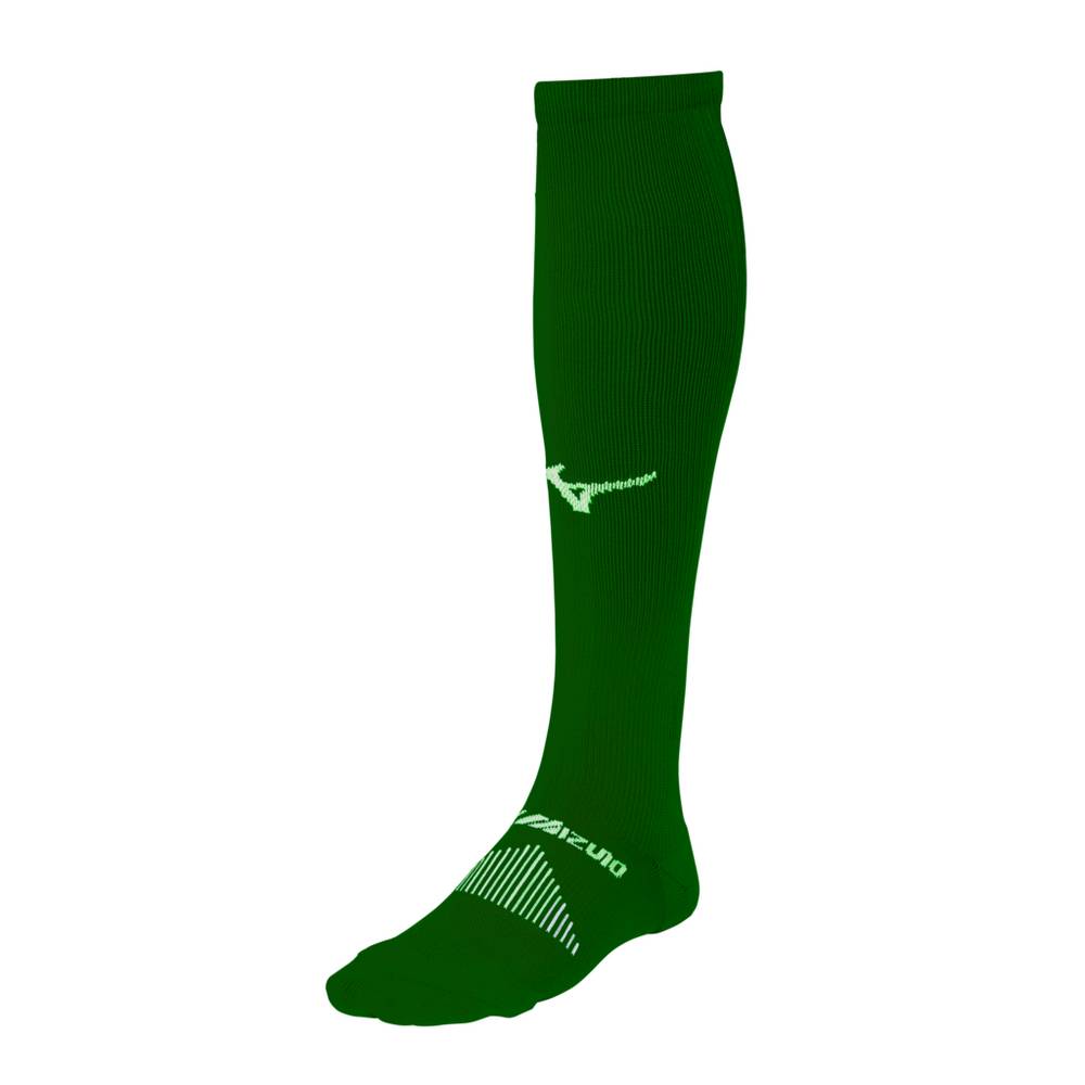 Meias Mizuno Baseball Performance OTC - Mulher - Verdes - LQNEV5349